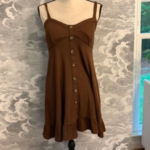 No boundaries brown dress size L(11-13)